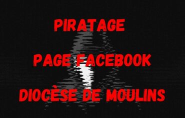 Piratage page Facebook Diocèse de Moulins
